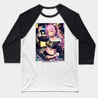 Japanese Anime Streetwear - DJ Baseball T-Shirt